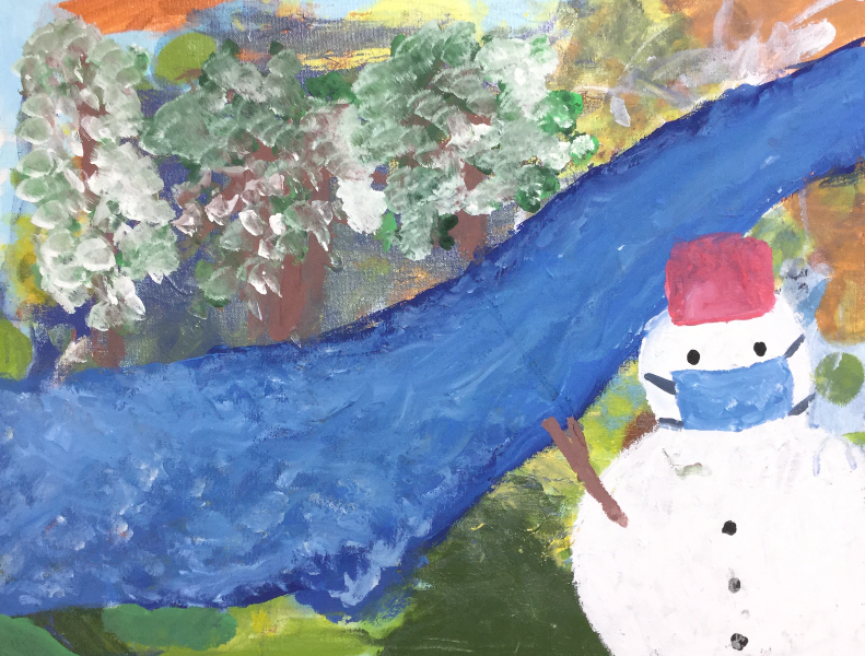 幼儿组 绘画 我的新朋友 王秋皓.png