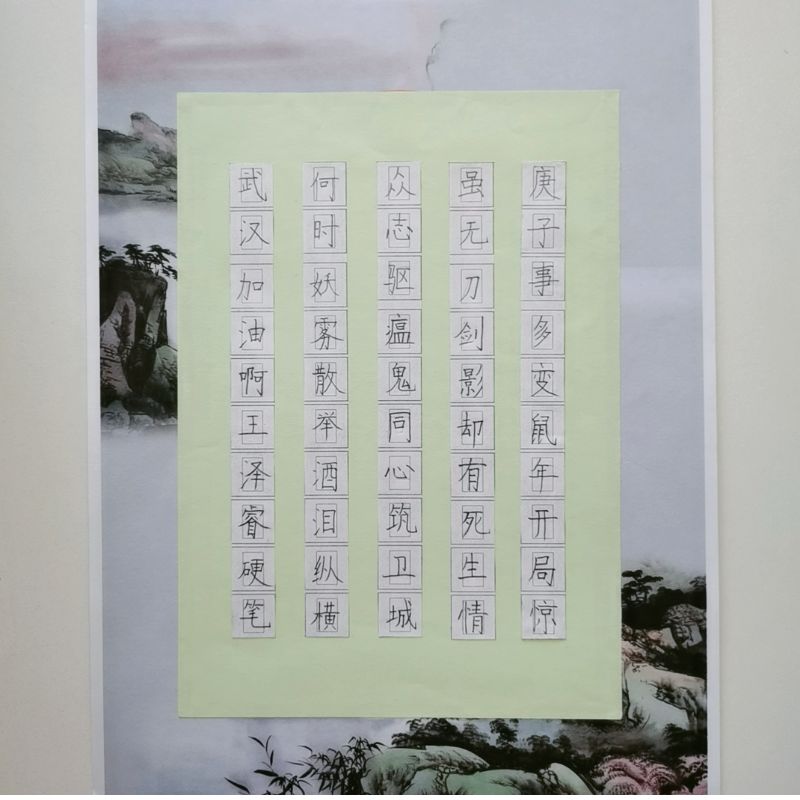 儿童组 书法 《武汉加油》王泽睿 888票.png