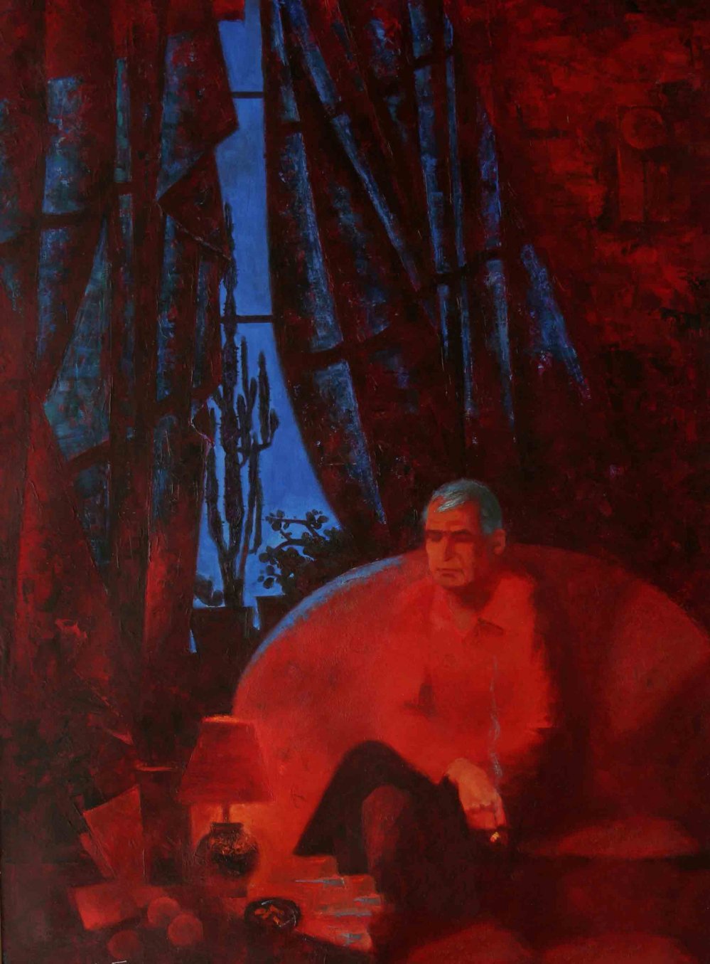 叶列娜•穆拉舍娃《父亲》 110x80cm 2007年..jpg