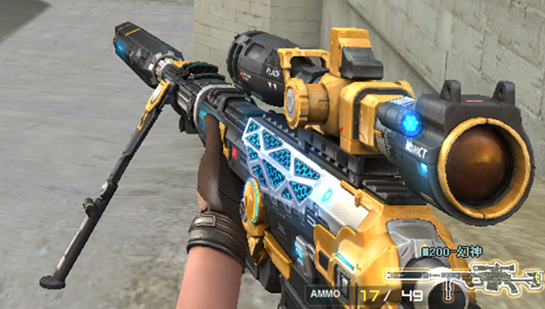 呢就可以换成王者烈龙,机枪自然就是王者盘龙了,霰弹枪可以考虑aa12